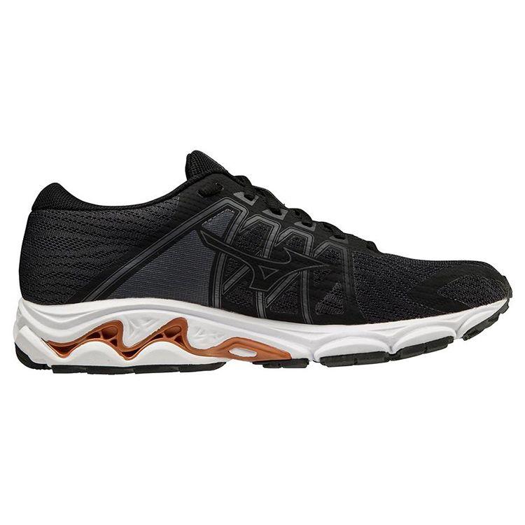 Mizuno Wave Equate 6 Low Top Running Shoes Men Sneaker Black White J1GC224804