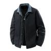 % White Duck Down Fake Two-piece Down Jacket Men's Winter New Loose Lapel Casual Jacket Men's