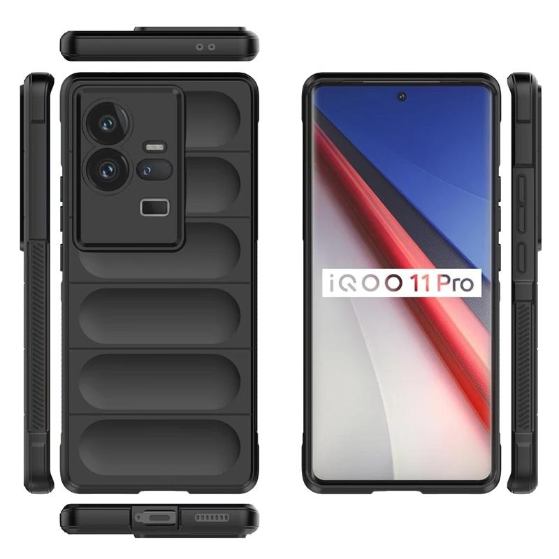 Case For VIVO iQOO 11 Pro iQOO11 Pro 5G Back Cover Case Soft Silicone Anti-fall Shockproof Protection Phone Cases Funda Coque