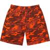 Supreme Small Box Sweatshort BrightOrangeCamo