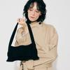 Bow Flap Bag Black
