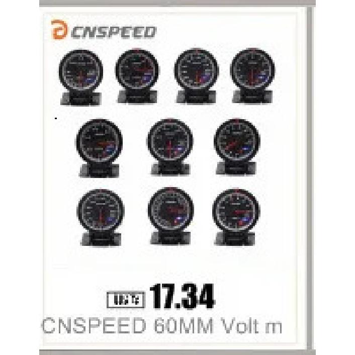 CNSPEED 2" 52mm Auto Digital Oil Pressure Gauge 0-150Psi Blue Led Light Oil Press Gauge with Sensor Car Meter