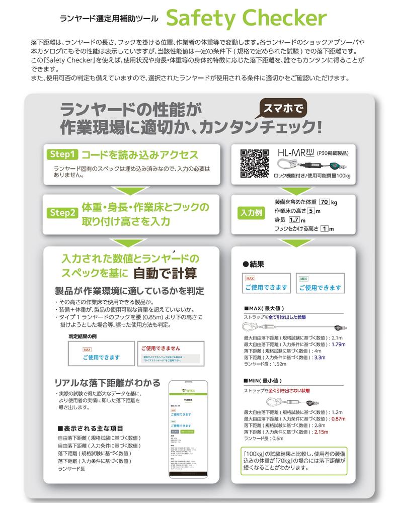 TITAN New Standard Fall Arrest Ricoro N Replacement Lanyard, Lanyard, HL-MR