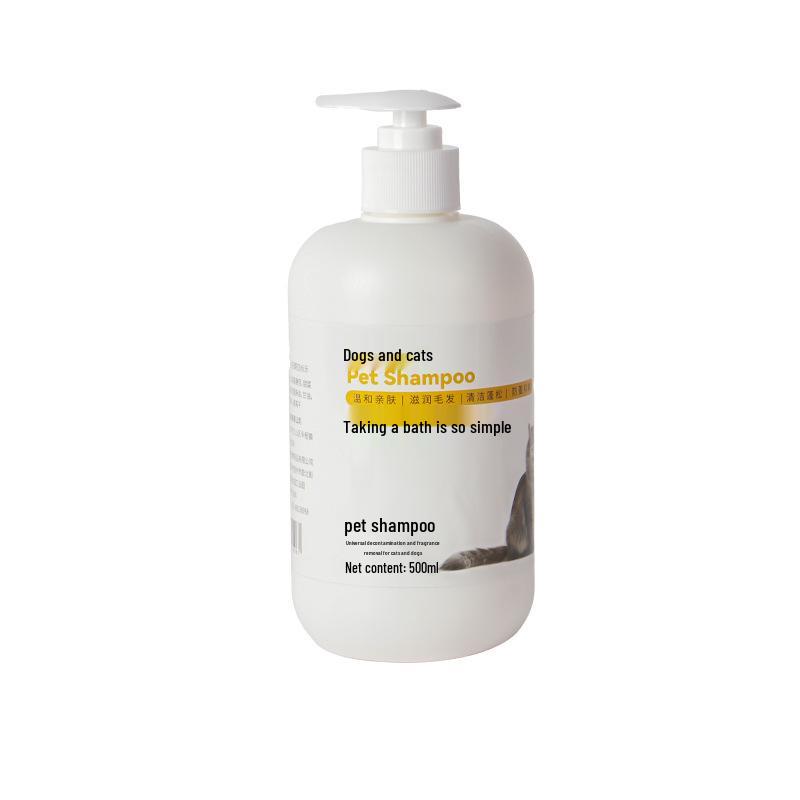

Питомец Антибактериальный Дезодорирующий Шампунь – Универсальный Гель для Купания Кошек и Собак, 500 мл 1 Bottle 500ml белый