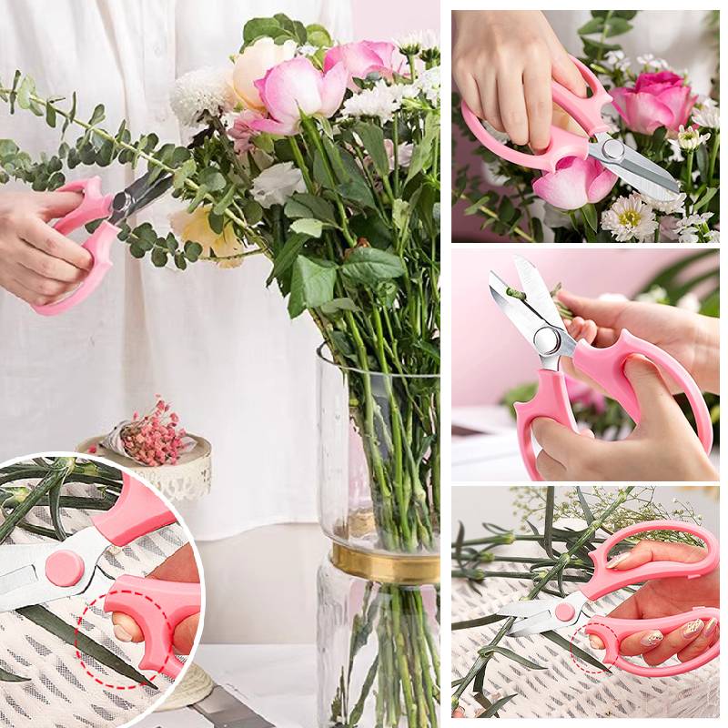 Bonsai Shears Durable Stainless Steel Blades Precise Trimming and Pruning Professional Garden Scissors for Flowers, Bonsai Trees