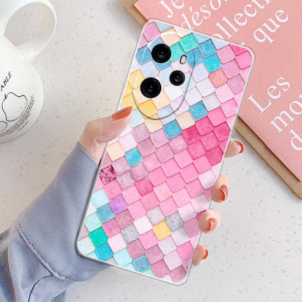 For Honor 100 Pro Case For Honor 100 Shockproof Cover Clear Soft Silicone Phone Case Fundas For Honor 100 Pro Coque Bumper Funda