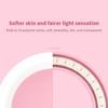 1pcs LED Selfie Ring Fill Light Cell Phone Third Gear Fill Light USB Charge Portable Beauty Flash Po Beauty Light Live Selfie