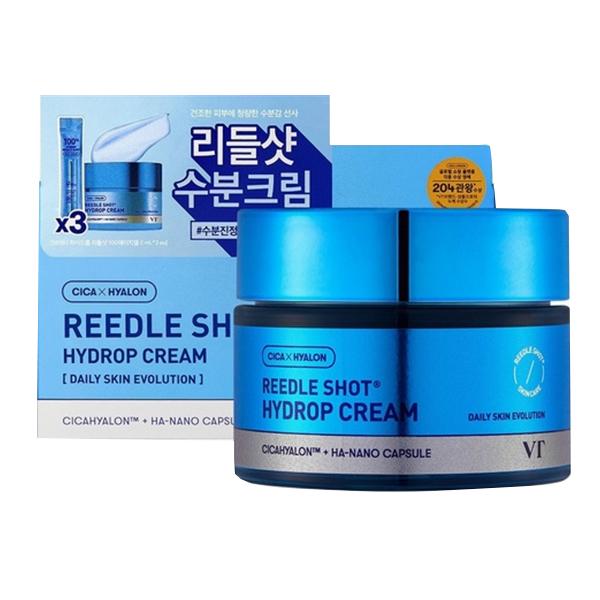 VT Hydrop Reedle Shot Cream 50ml + 2ml x 3ea