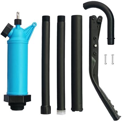 High Efficiency Lever Operated Drum Pump Portable Hand Pump Leak Proof Substance Transfer Pump for 55 Gallon Drums