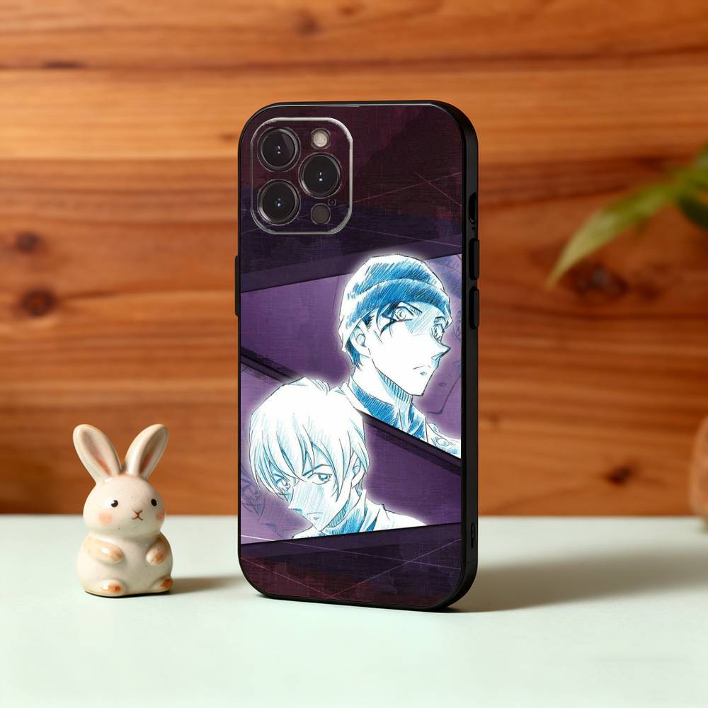 A-Akai S-Shuichi Phone Case For iPhone17,16,15,14,13,12Plus,Pro Max,XS,5G Soft Silicone Black Cover