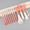 12 Holiday Series Makeup Brushes Soft Bristles Eyeshadow Highlight Grooming Highlight Loose Powder Brush Tool