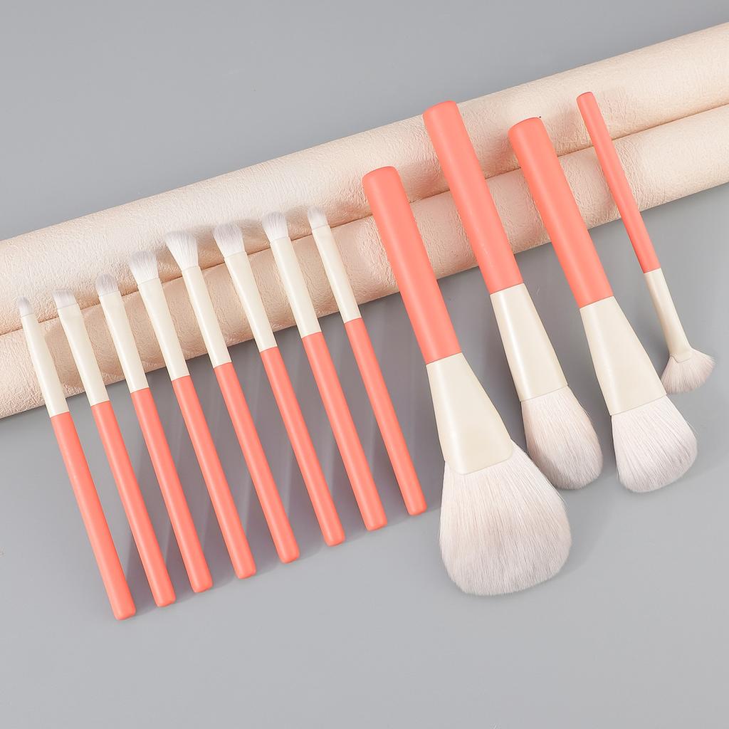 12 Holiday Series Makeup Brushes Soft Bristles Eyeshadow Highlight Grooming Highlight Loose Powder Brush Tool