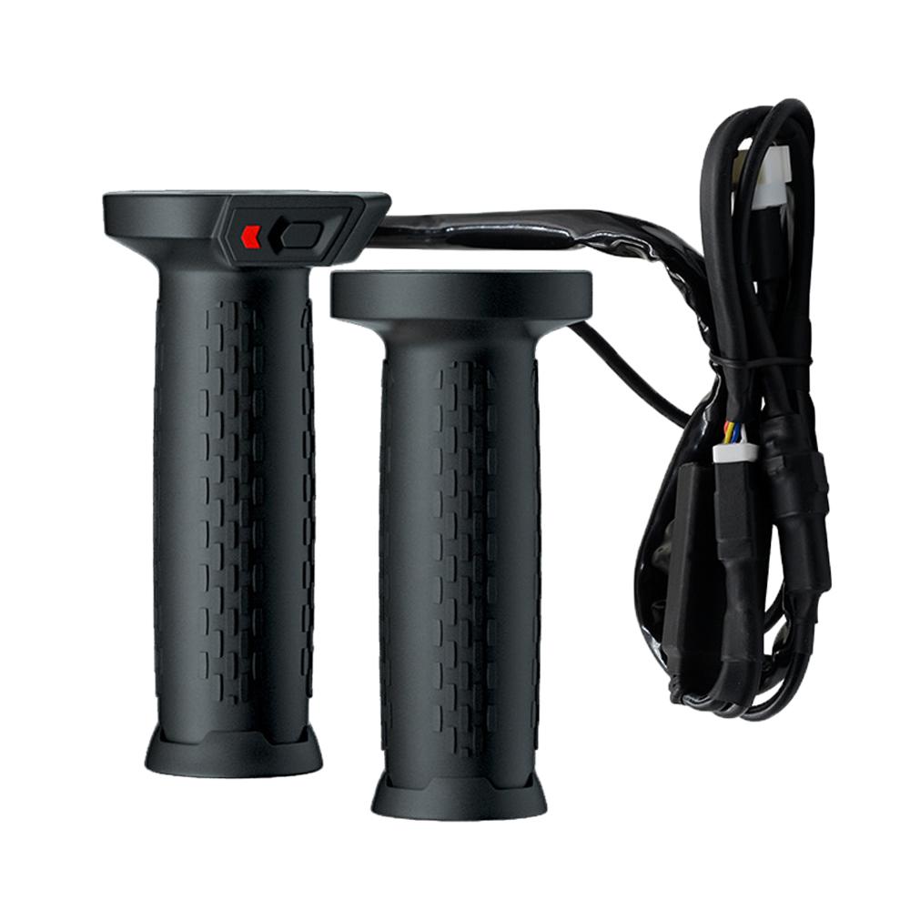 1 set 12V Motorcycle Electric Heated Handle for ATV 5-Gear Heating Handgrips Scooter Grip Heater Bar Warmer Scooter Tuning