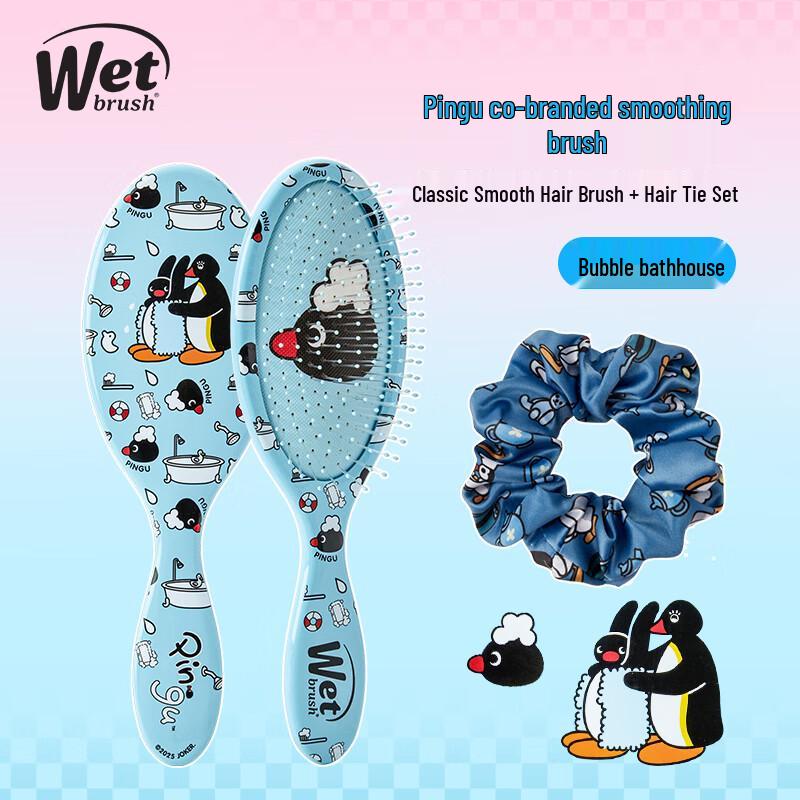 

WETBRUSH Колекція Pingu Щітки для розплутування волосся та набори