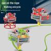 Black Tech Balance Unicycle Robot: Gyroscope Educational Toy for Tightrope Walking