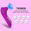 Mini Woman Clitoral G-spot Nipple Sucking Vibrator Clitoris Sucker Pussy Dildo Stimulator Adults Sex Toys for Couples Girls 18