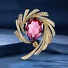 Vintage Brooch Alloy Irregular Corsage Light Luxury  Badges Pin For Women  Jewelry Creative Gift Accessories