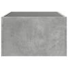 Infinity LED Coffee Table in Concrete Grey 70 x 50 x 30 cm