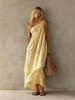 2026 Elegant One-Shoulder Sleeveless Long Dress for Women - Summer Fashion