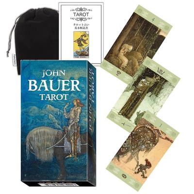 Kancharo Tarot Card Set Bauer Includes Japanese Tarot Card Instructions Pouch 78-Card [John Tarot] & (Authentic)