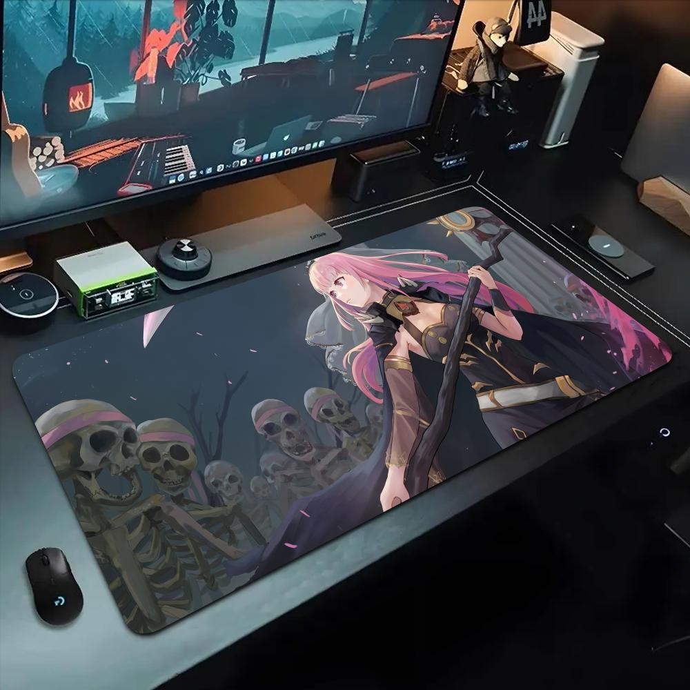 calliope mori Mouse Pad 500X1000 mm Large Gaming Mousepad Gamer XL Rubber Otaku Keyboard Pad Laptop Desk Mat