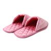Excellent LOUIS VUITTON Other shoes Embroidered logo satin slippers pink Satin Women Used