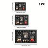 1Pcs Coffee Rubber Drying Mat With Retro Coffee Tableware For Coffee Shop Kitchen Carpet Tableware Durable Diatom Mud Table Mat Pet Coffeeware Mat