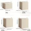 Extra-Large 220-Litre Fabric Storage Box for Quilts, Sheets, Clothes, and Underwear - Portable, Lightweight,and Easy to Carry