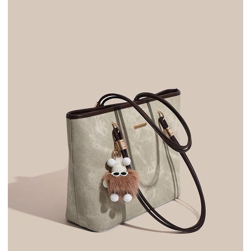 Women's bag New large-capacity student class commuter bag Versatile portable tote bag Underarm shoulder bag