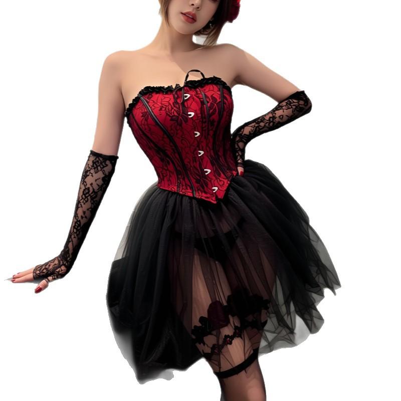 Sexy lingerie pure desire style nightdress lace tube top nail bra pure desire waist skirt