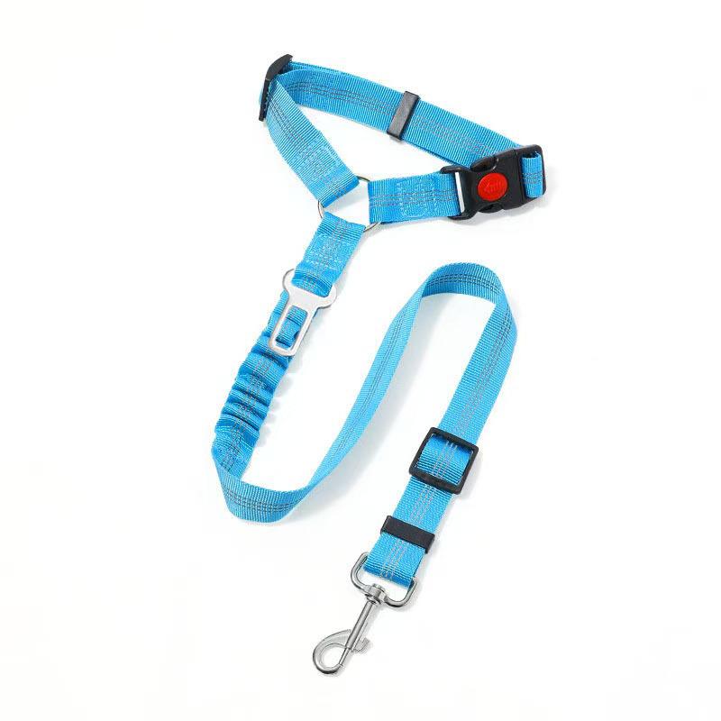Reflective Elastic Safety Leash for Medium to Large Dogs - Shock-Absorbing and Explosion-Proof Design