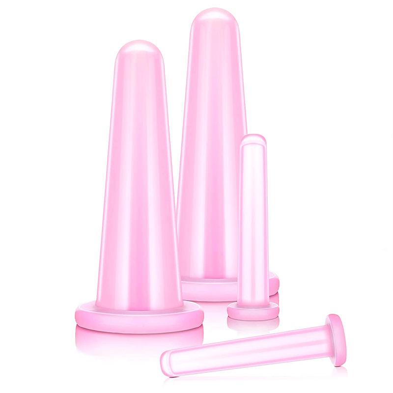 Food-Grade Silicone Facial Cupping Device for Moisture Absorption & Massage