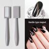 Golden Cudgel Double-Headed Nail Art Magnet for Cat Eye Gel Polish