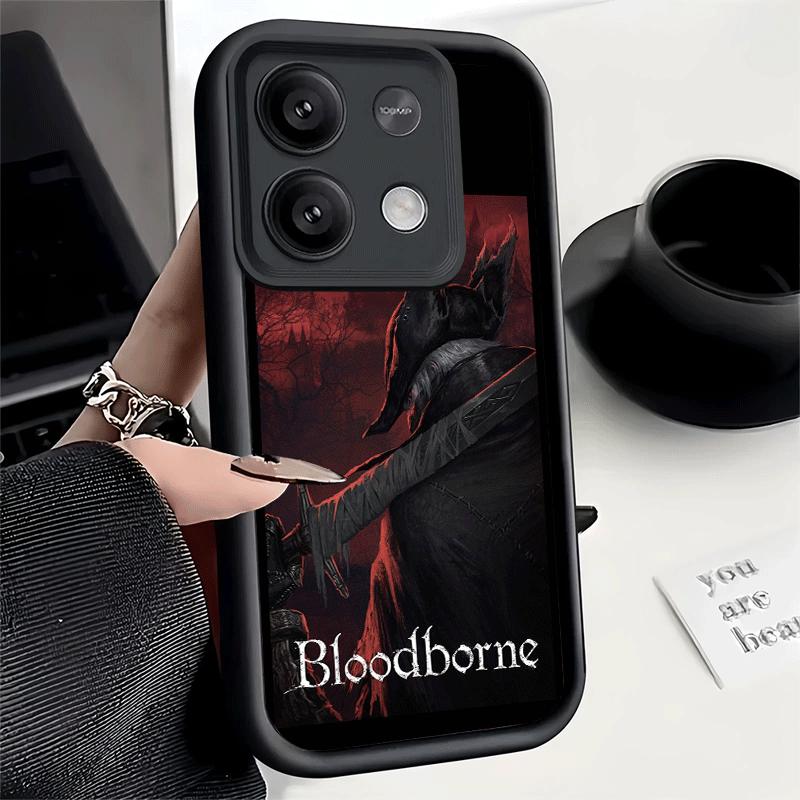 Phone Case for Xiaomi Redmi Note 15 14 13 Pro Plus B-Bloodborne Game Shell 12S 11 11S 11T 5G 14S Soft Silicone Funda