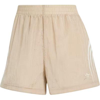 Originals Coupe Atlanta Ligne Ample Confortable Short Décontracté Trois-Quarts Femme short Beige Mystérieux IY9238