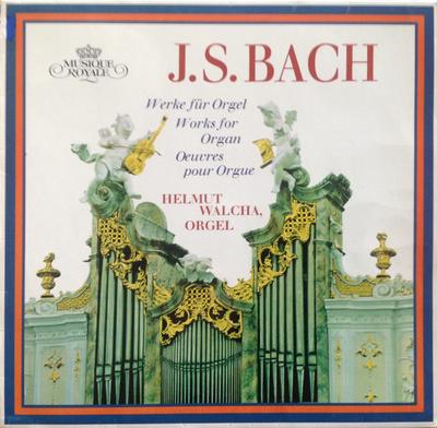 LP Record JOHANN SEBASTIAN BACH  HELMUT WALC  Werke Fr Orgel  Works For Organ  199031 Musique Royale 1967 Germany Classical Used