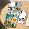Cartoon Littles Mole  Phone Case For Samsung Galaxy A73,A72,A71,A70,A53,A52,A51,Others Soft Black Cover