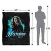 Harry Potter Action Pose Hermione Blanket