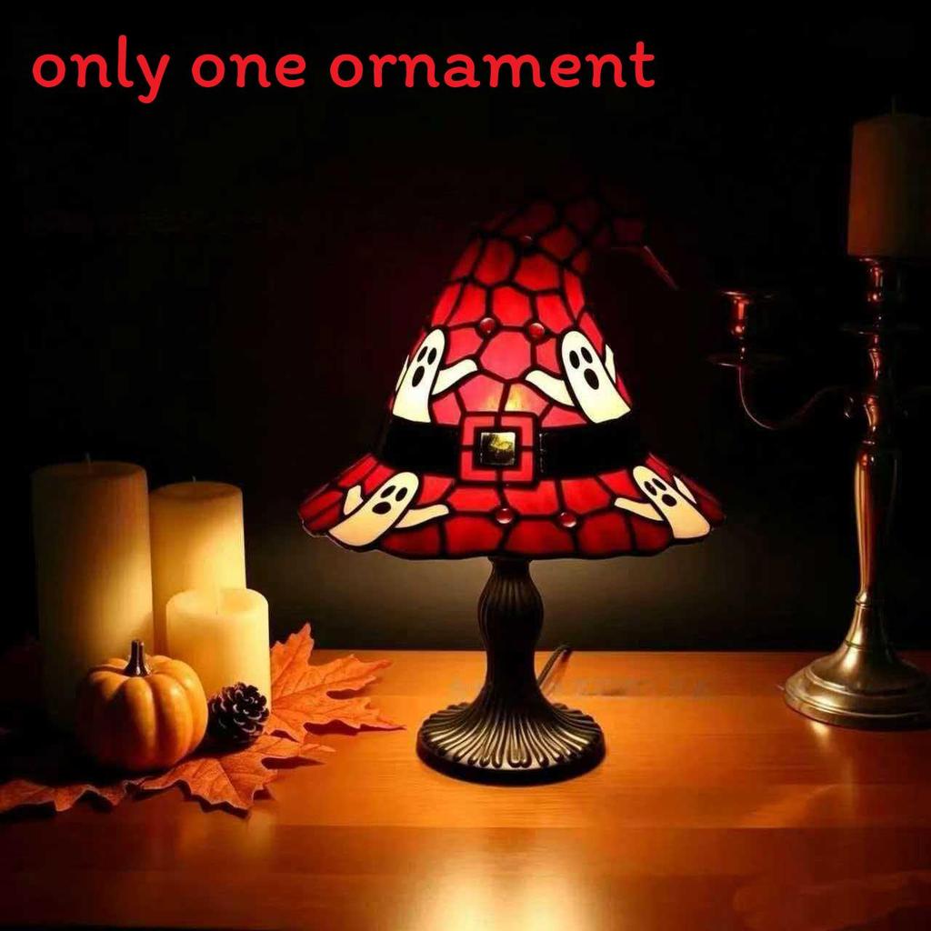 Ghost Reading Book Lamp Usb Rechargeable Halloween Nightlight For Kids And Teens