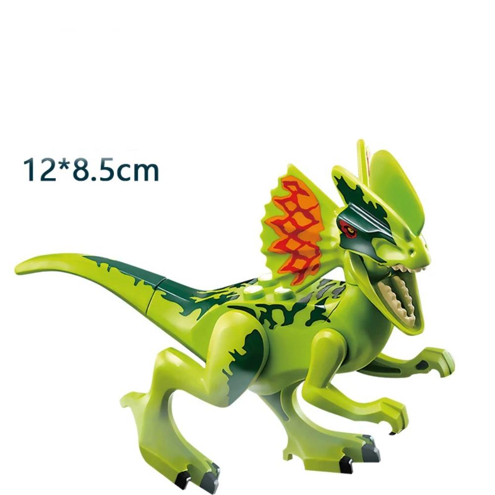 Jurassic Dinosaurier DIY Bausteine Velociraptor Velociraptor Rex Tyrannosaurus Pterosaurier Dilophosaurus Zubehör Steine Spielzeug