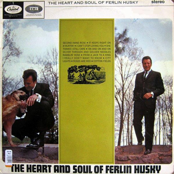 

LP Record FERLIN HUSKY - The Heart And Soul Of Ferlin Husky ST1885 Capitol Records 1963 UK Country/Folk Used