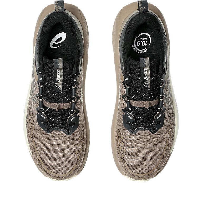 Asics Gel Trabuco 13 Taupe Grey Men Sneakers Brown Black 1011B973-020