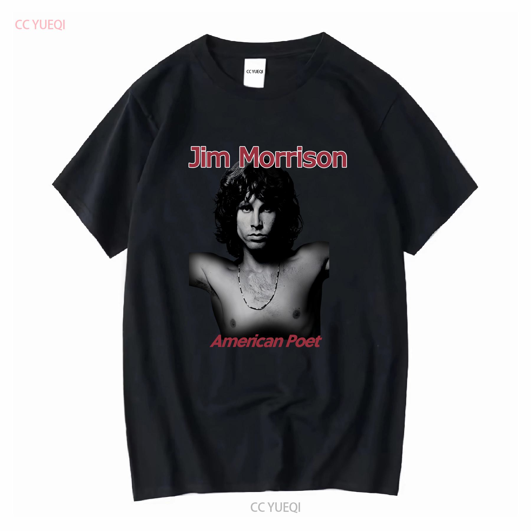 

Jim Morrison Light My Fire Sand Vtg 90s T shirt KH0748 vintage Washed Slightly homme Stylish Stretched Casual streetwear 4XL