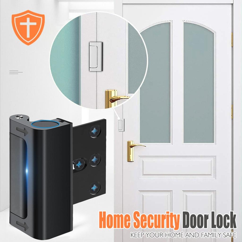 Strong Security Door Lock  Door Locks for Home Security Heavy-duty  for Elderly Safety Kids Safety Flip Lock