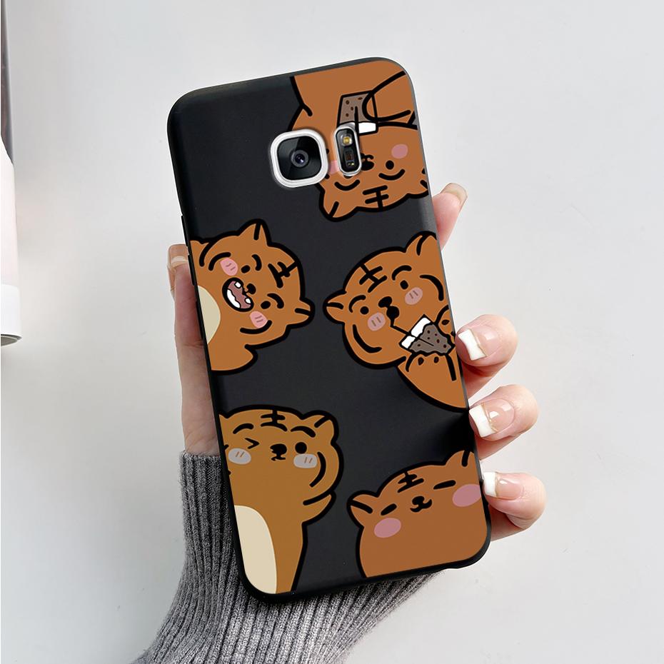 Per Samsung S7 Edge Custodia Galaxy S7 Fundas Cover Morbido Silicone Protettivo Custodia per Telefono Per Samsung Galaxy S6 S6 edge Coque Bumper
