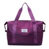 Large-capacity yoga bag, new trendy and fashionable solid color fitness bag, light and simple, pull rod luggage bag