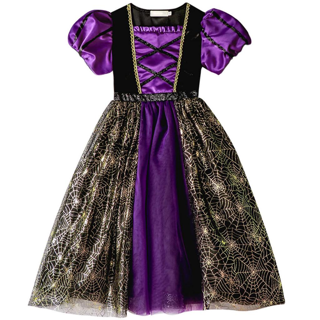 Kids Halloween Witch Costume Set for Role Play