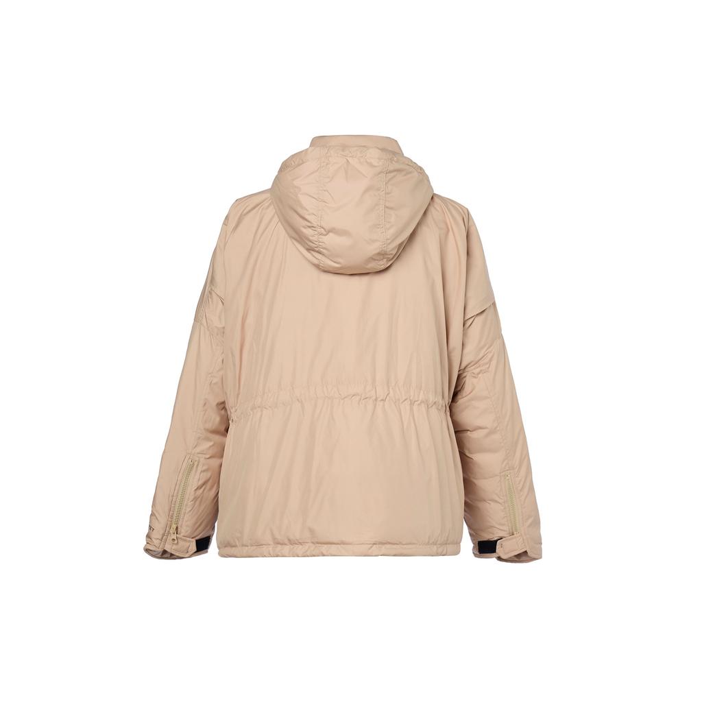 Nike Therma-Fit Repel M65 Einfarbig Kapuzenjacke Locker Langarm Baumwolljacke Damenjacke Khaki Weiß DD4649-200