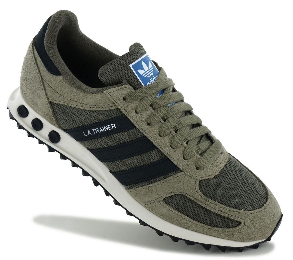 adidas LA Trainer OG - Herren Sneakers Retro Schuhe Grün KH9681 ORIGINAL