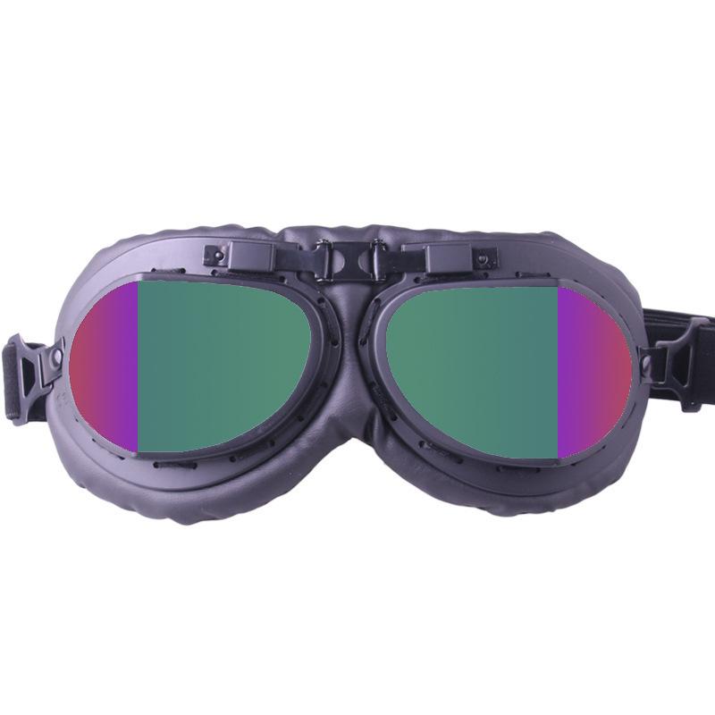 Retro Harley Goggles, Motorcycle Glasses, Off-road Goggles, Rider Goggles, Impact-resistant and Windproof